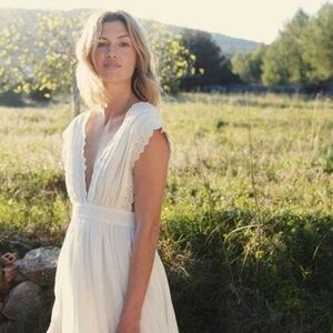 Doen Merida Dress in Sea Salt Large - NWT